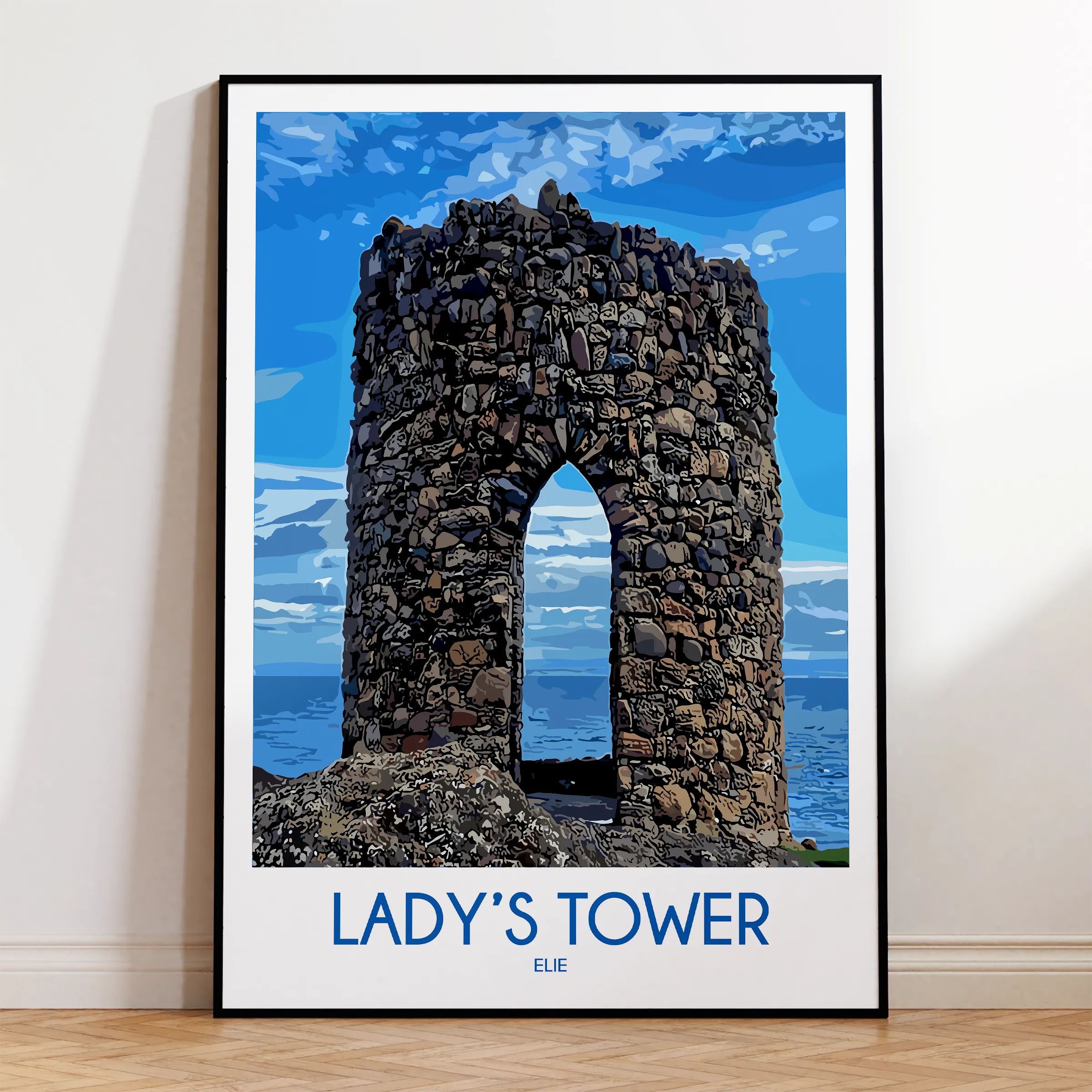 Ladys Tower Souvenir Poster Print