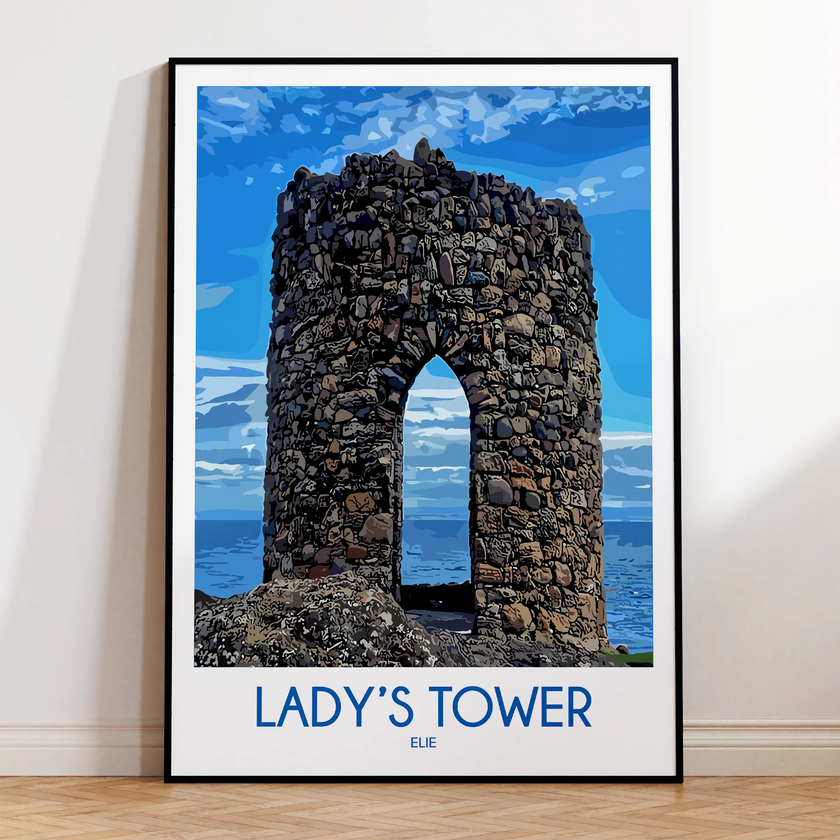 Ladys Tower Souvenir Poster Print