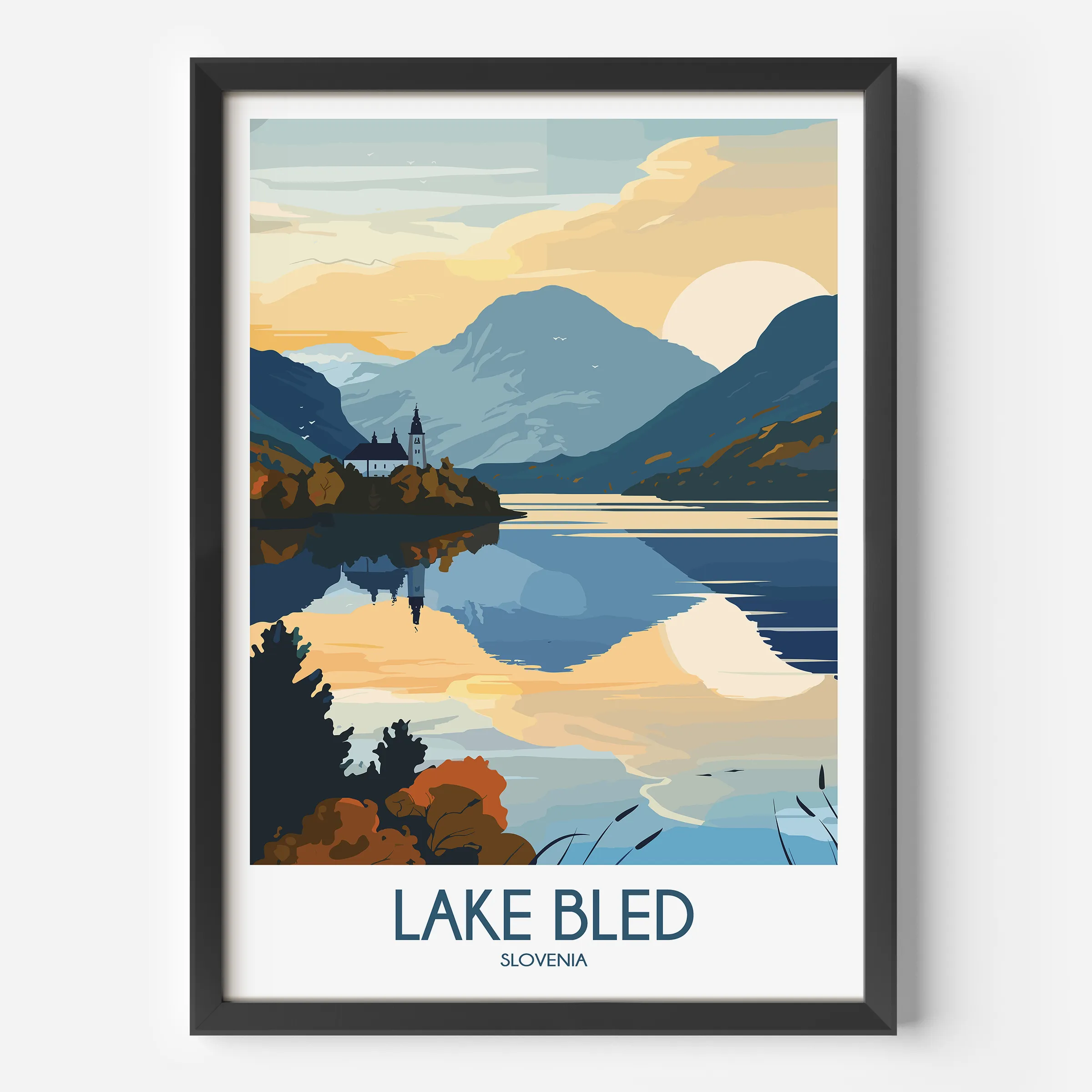 Lake Bled Gallery Quality Print