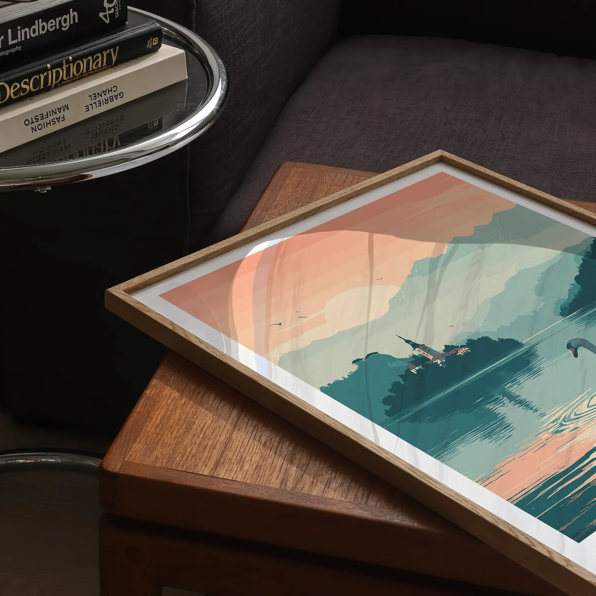Lake Bled Home Office Decor