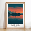 Lake Bled Home Office Decor