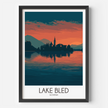 Lake Bled Travel Memory Gift