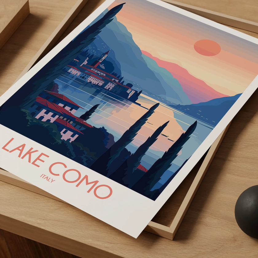Lake Como Gallery Quality Print