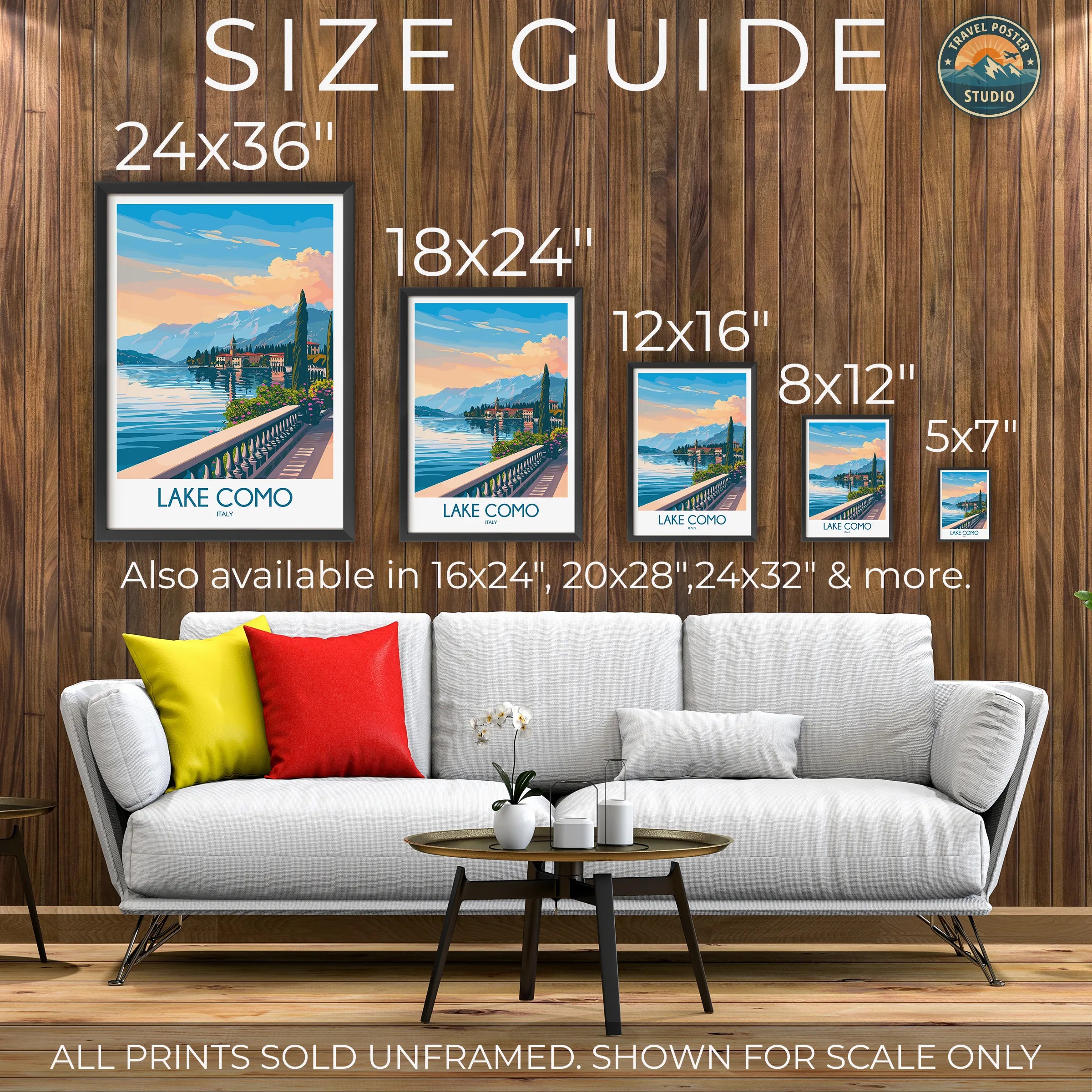 Lake Como Gallery Quality Print