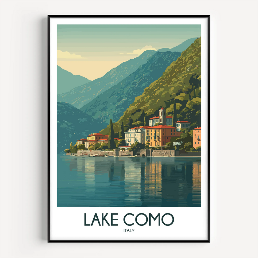Lake Como Gallery Quality Print