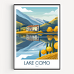 Lake Como Gallery Quality Print