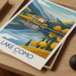 Lake Como Minimalist Wall Art