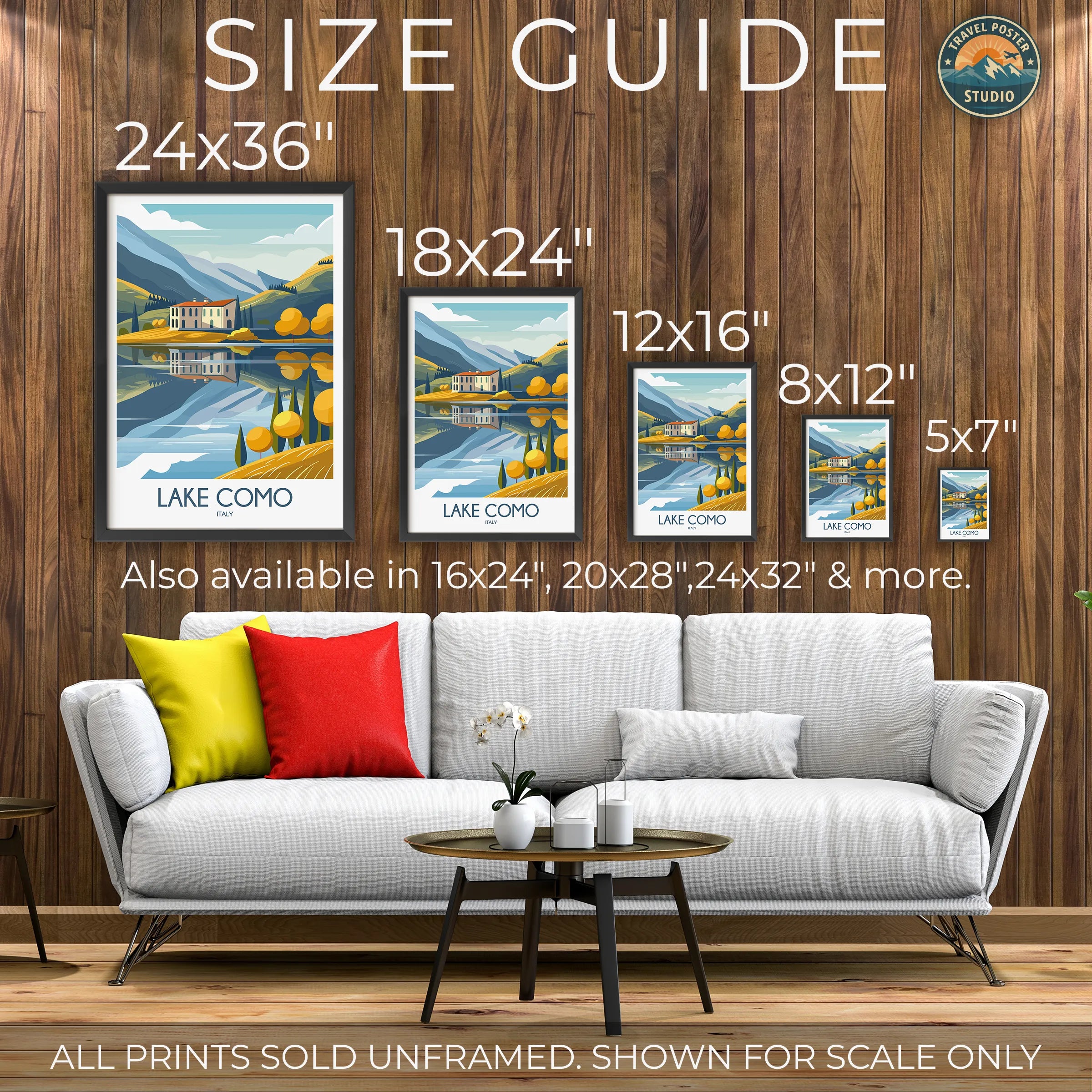 Lake Como Travel Memory Gift