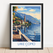 Lake Como Travel Memory Gift