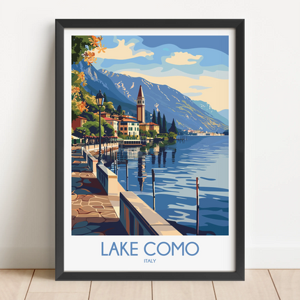 Lake Como Travel Memory Gift