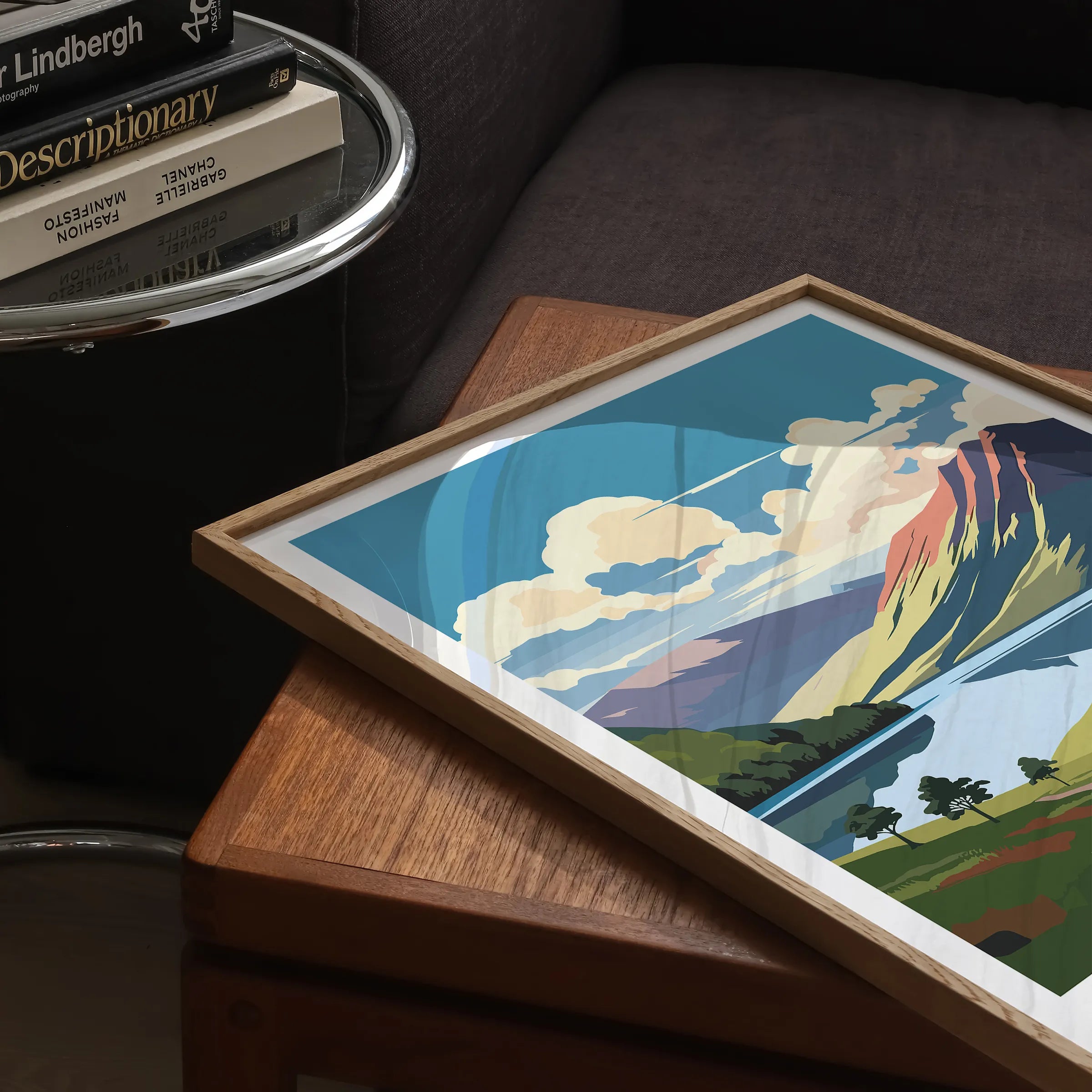 Lake District Destination Art Gift