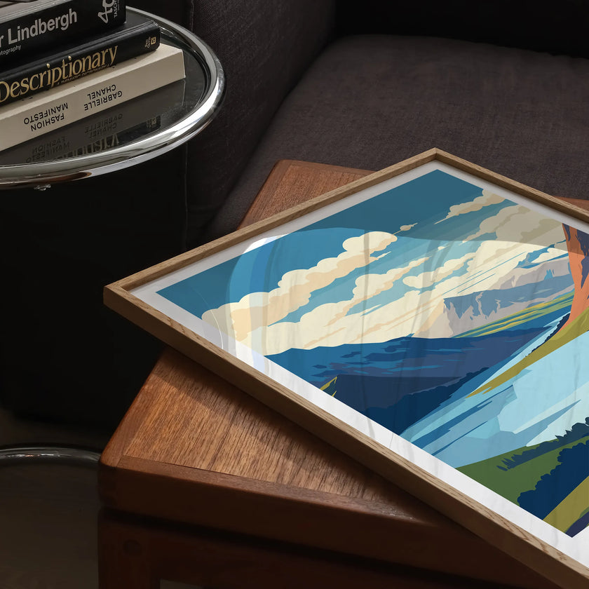 Lake District Destination Art Gift