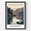 Lake District Destination Art Gift