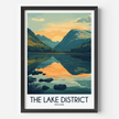Lake District Destination Art Gift