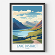 Lake District Destination Art Gift