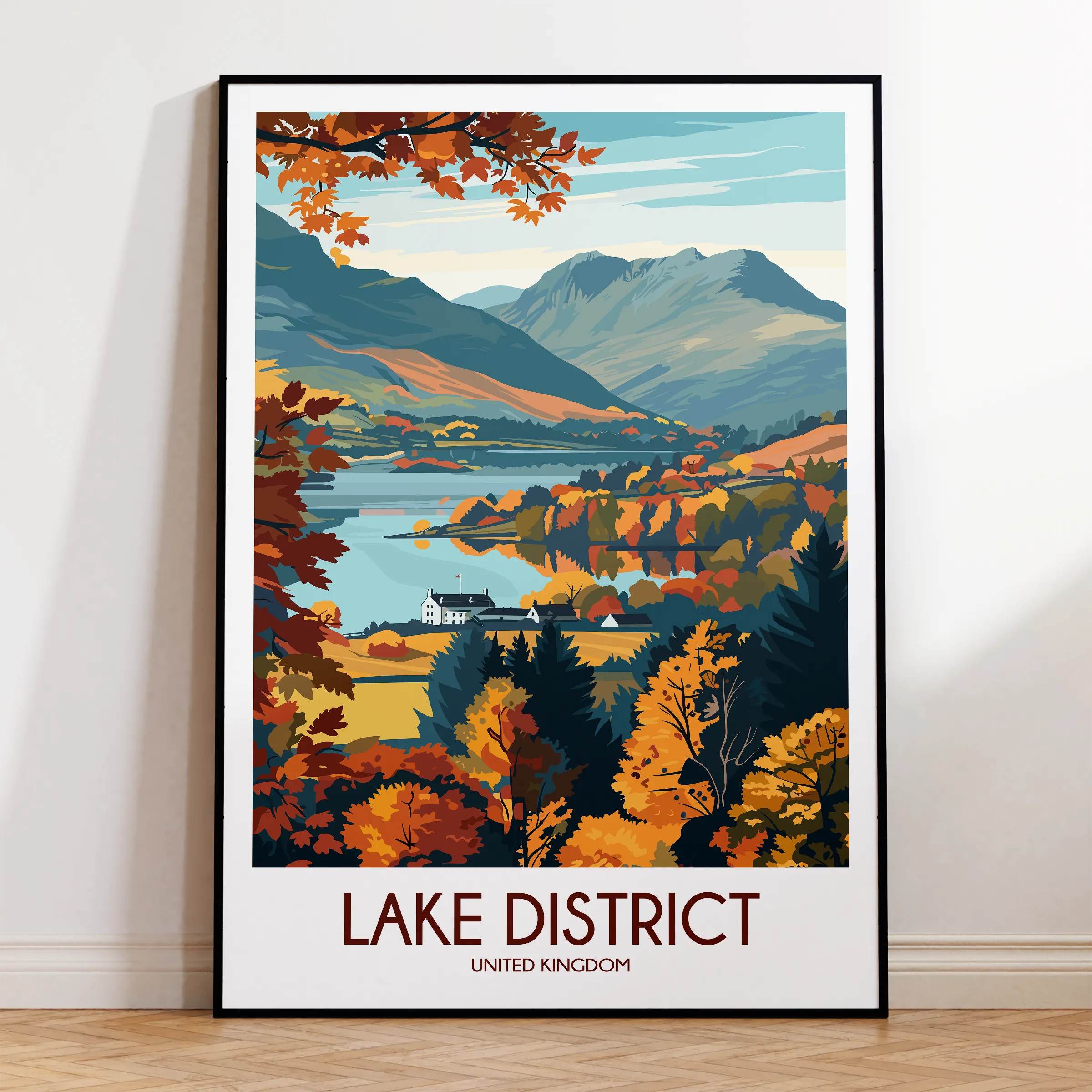 Lake District Home Office Decor
