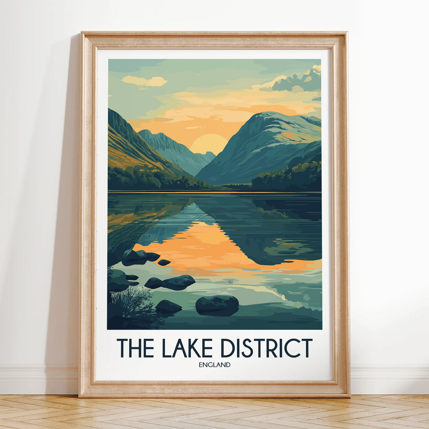Lake District Minimalist Wall Art