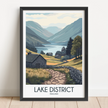 Lake District Minimalist Wall Art