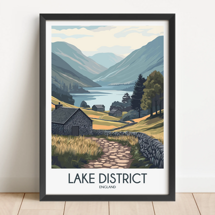Lake District Minimalist Wall Art
