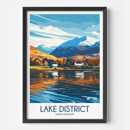 Lake District Minimalist Wall Art