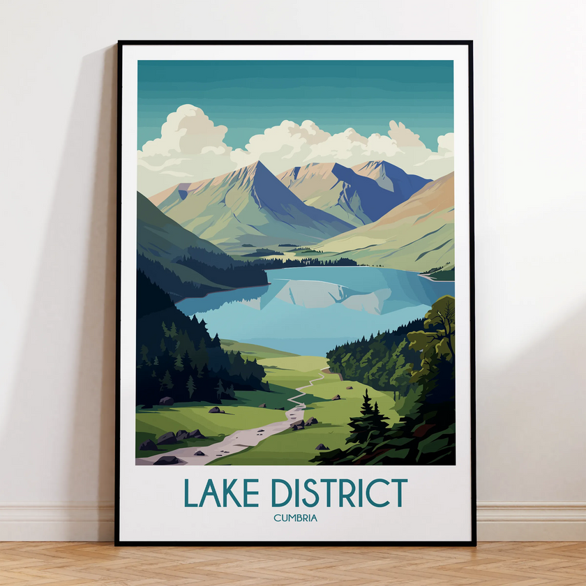 Lake District Minimalist Wall Art