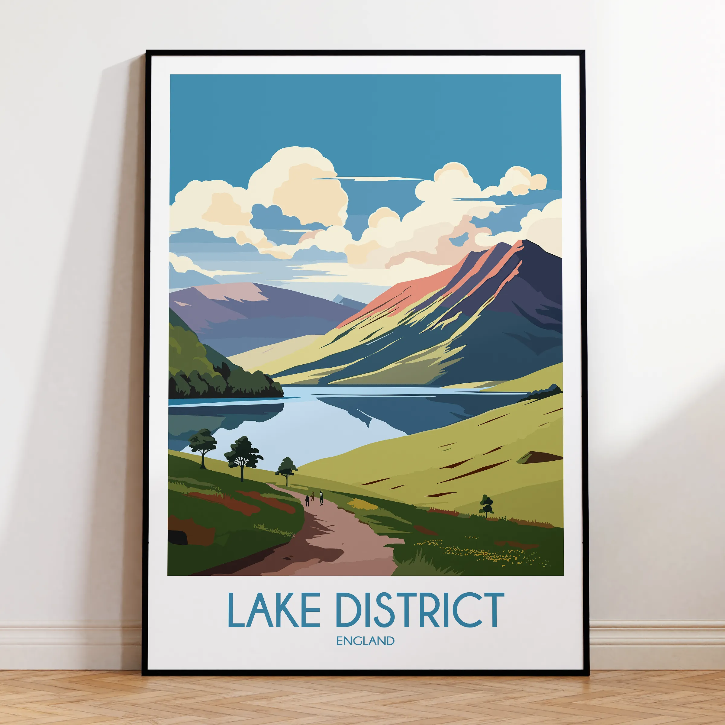 Lake District Minimalist Wall Art
