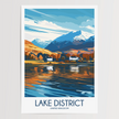 Lake District Scenic Landscape Art