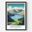 Lake District Scenic Landscape Art