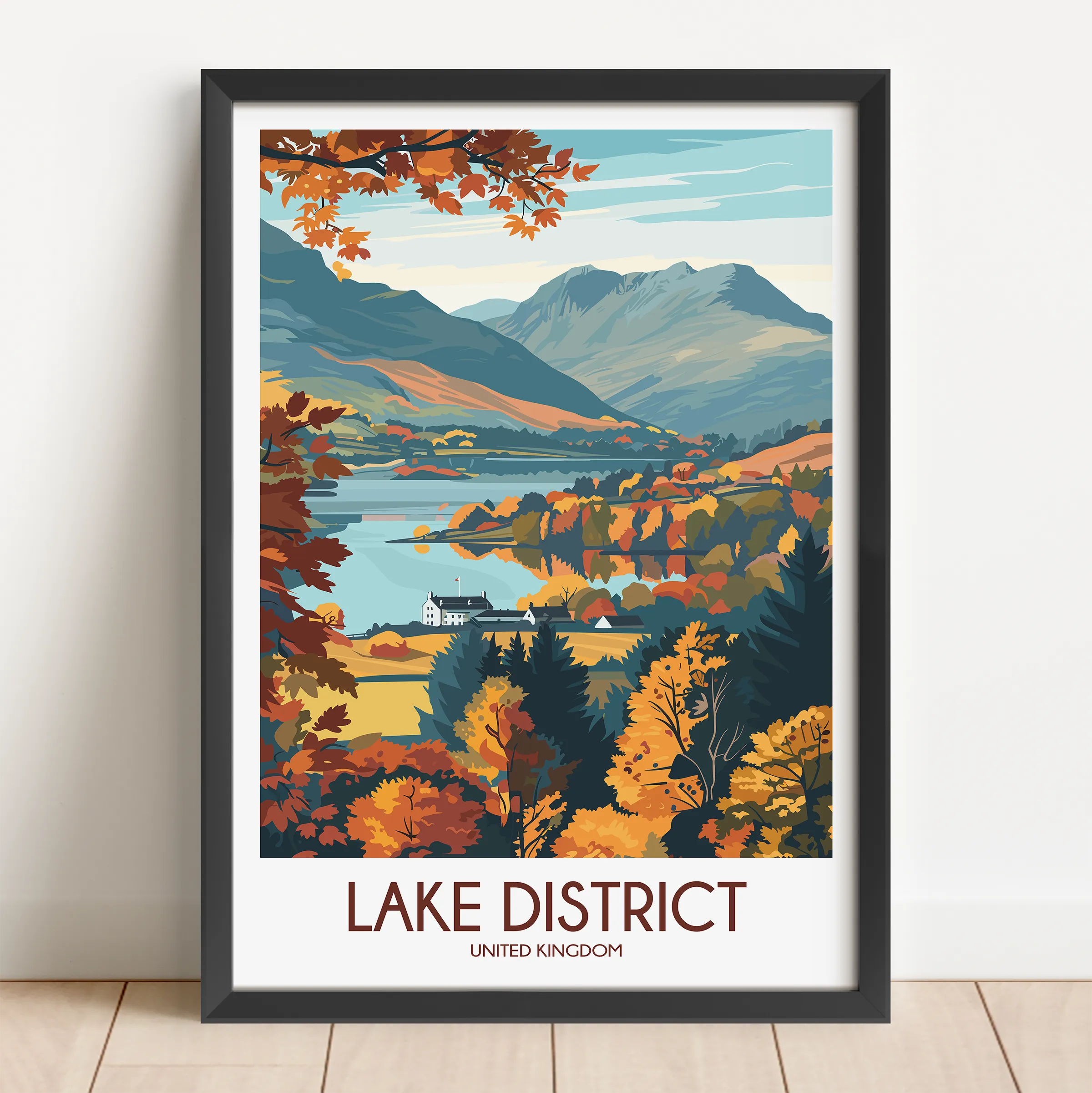 Lake District Travel Memory Gift