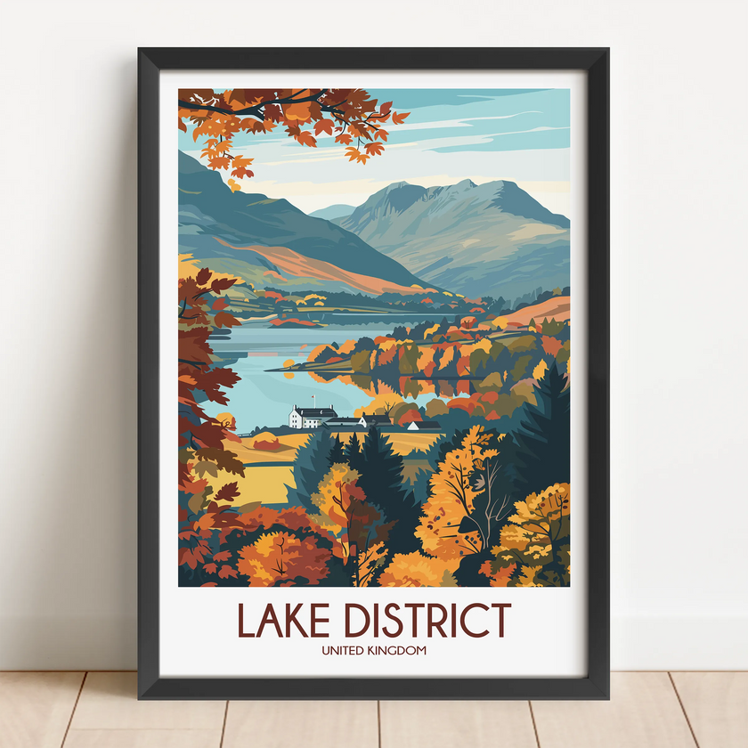Lake District Travel Memory Gift