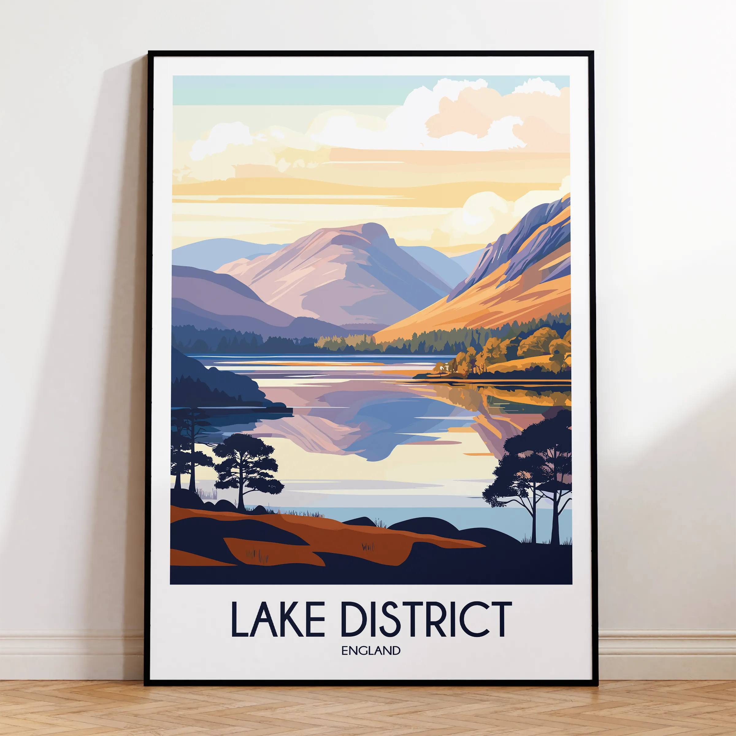 Lake District Travel Memory Gift
