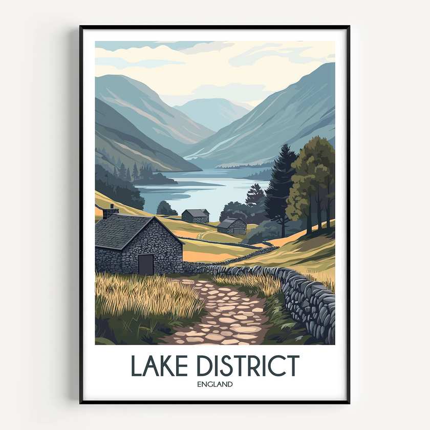 Lake District Travel Memory Gift