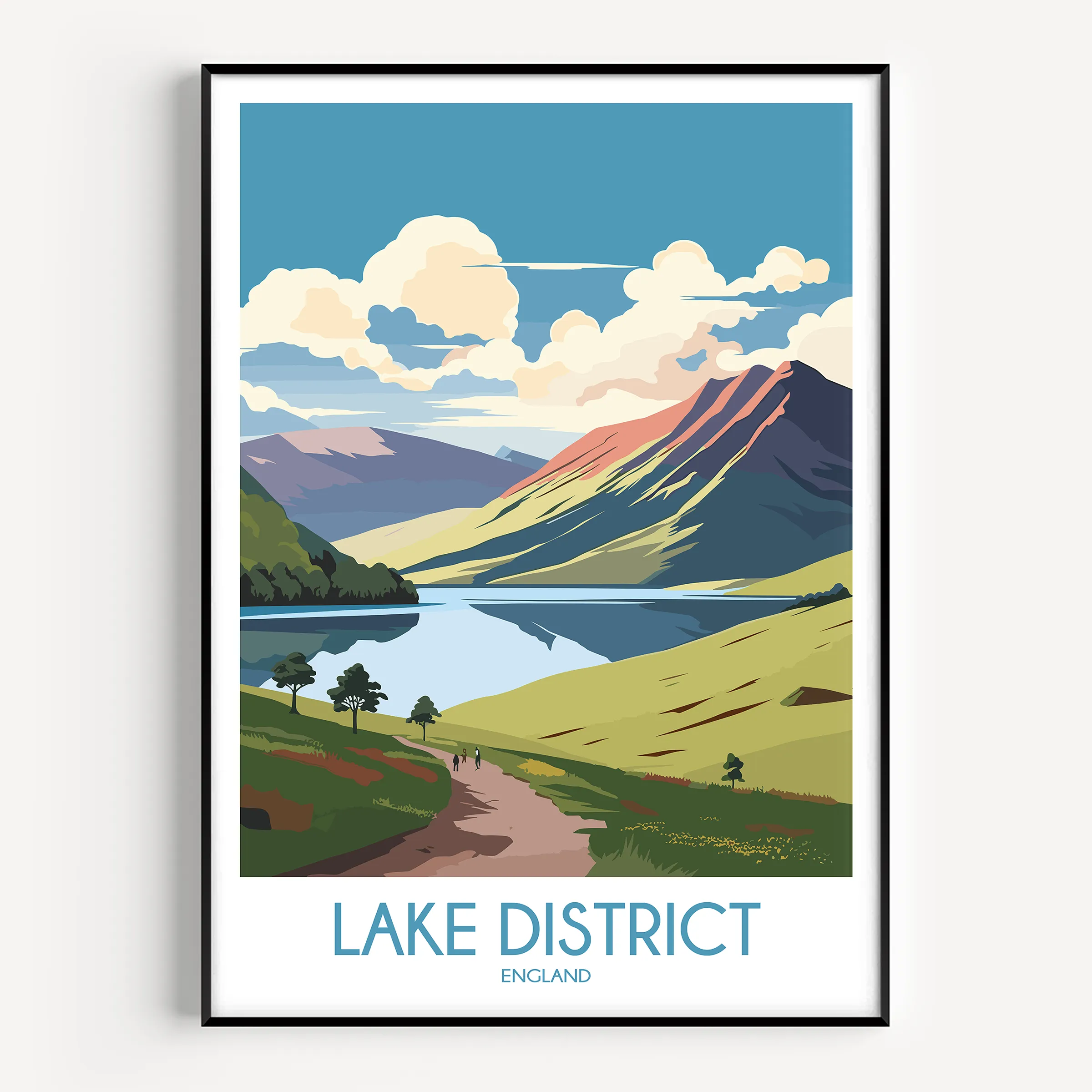 Lake District Travel Memory Gift