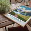 Lake District Vintage Style Print