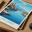 Lake Garda Destination Art Gift
