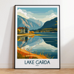 Lake Garda Destination Art Gift