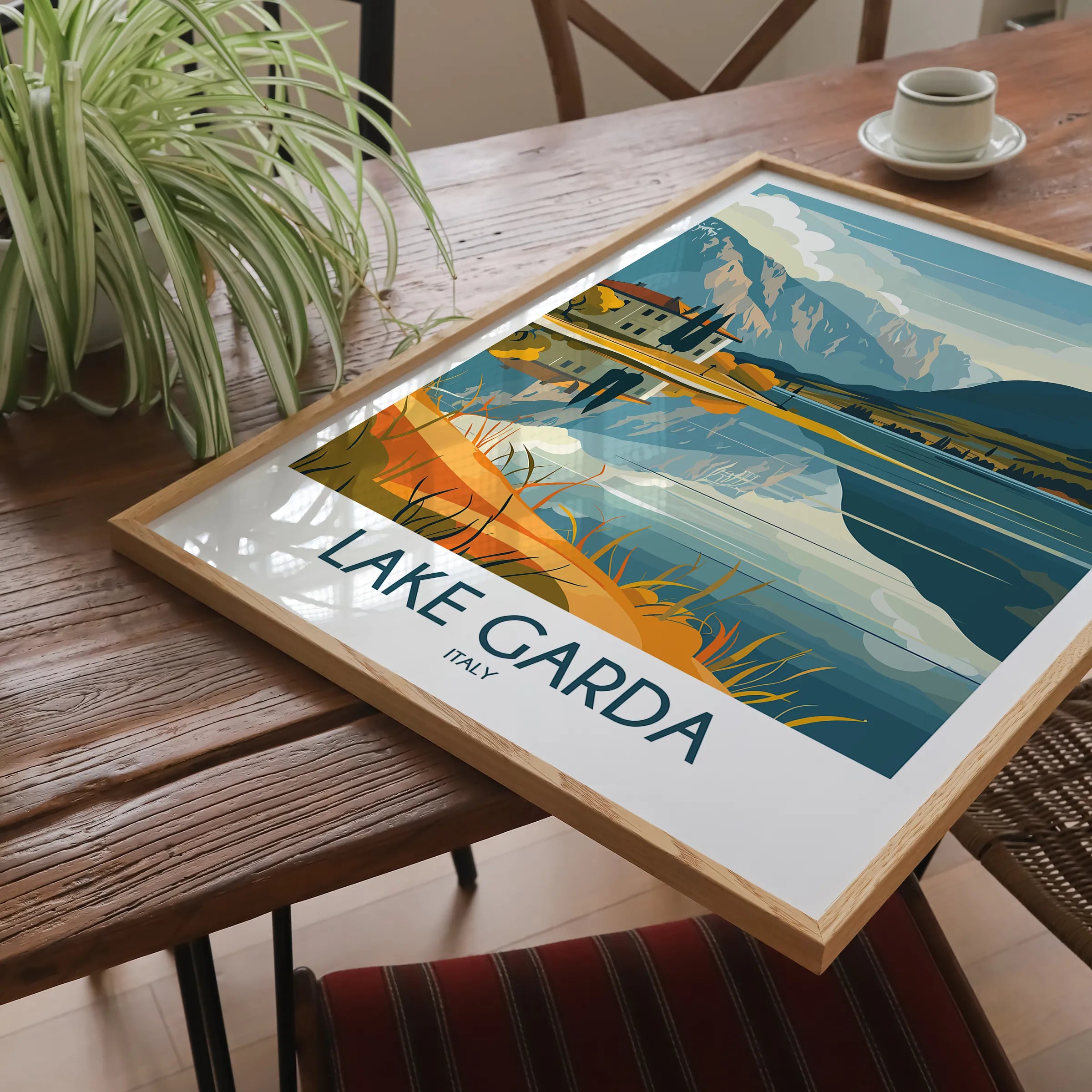 Lake Garda Home Office Decor
