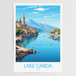 Lake Garda Minimalist Wall Art