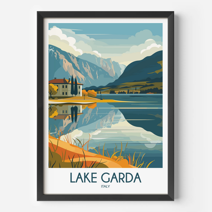 Lake Garda Travel Memory Gift