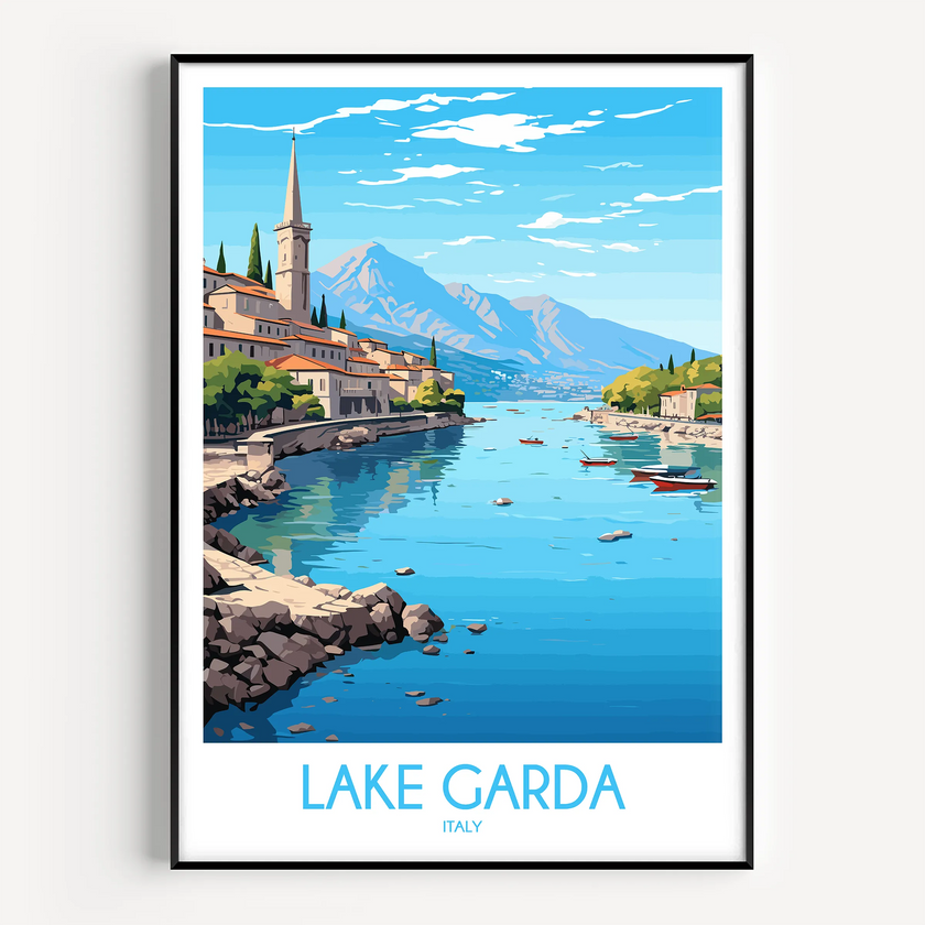 Lake Garda Travel Memory Gift