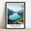 Lake Louise Destination Art Gift