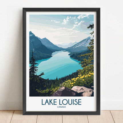 Lake Louise Destination Art Gift