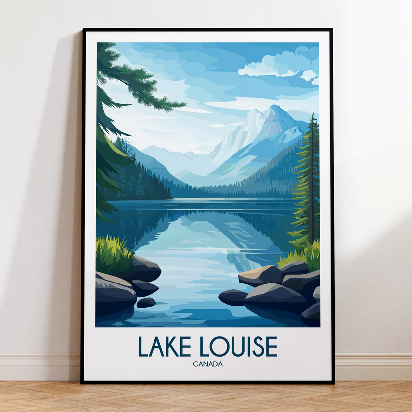 Lake Louise Destination Art Gift