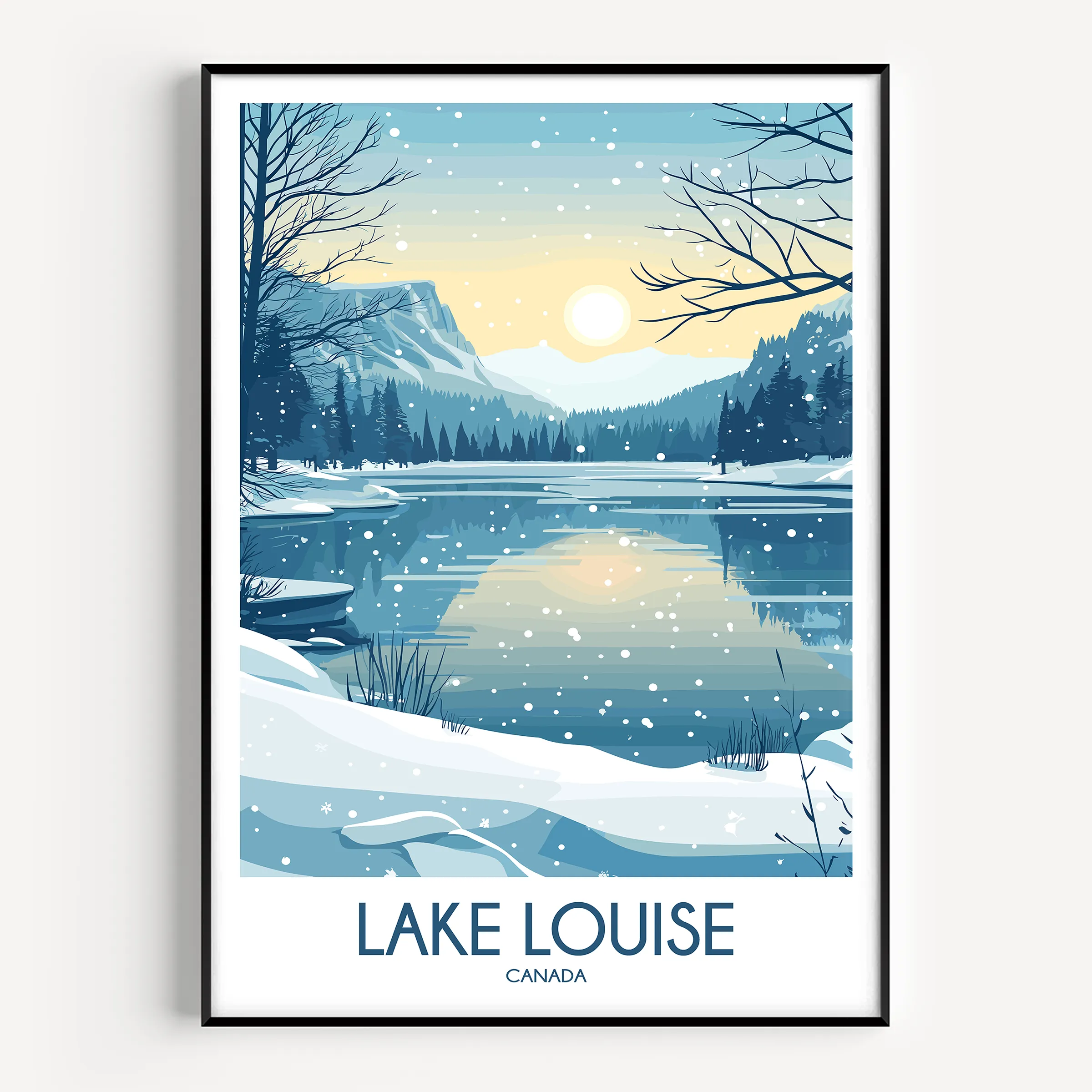 Lake Louise Destination Art Gift
