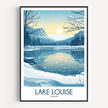 Lake Louise Destination Art Gift