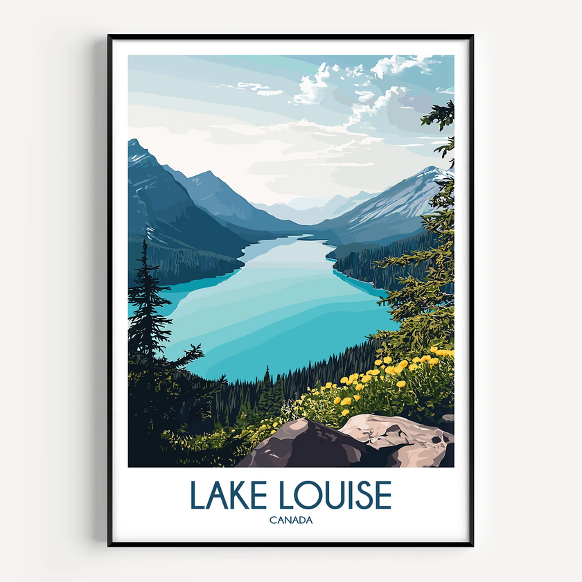 Lake Louise Gallery Quality Print