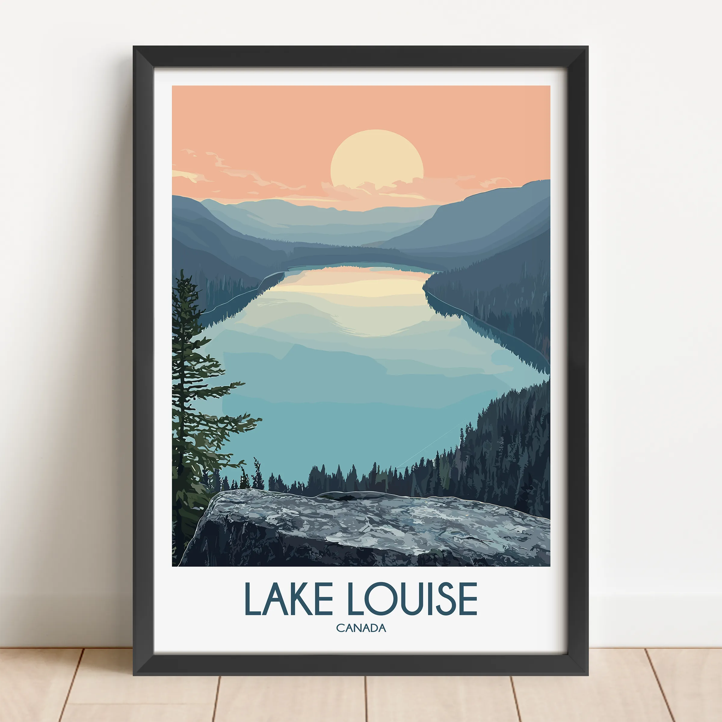 Lake Louise Home Office Decor