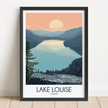 Lake Louise Home Office Decor