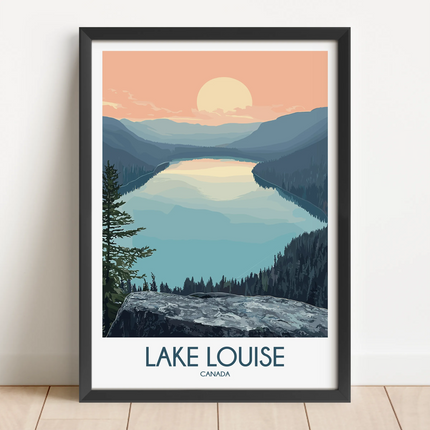Lake Louise Home Office Decor