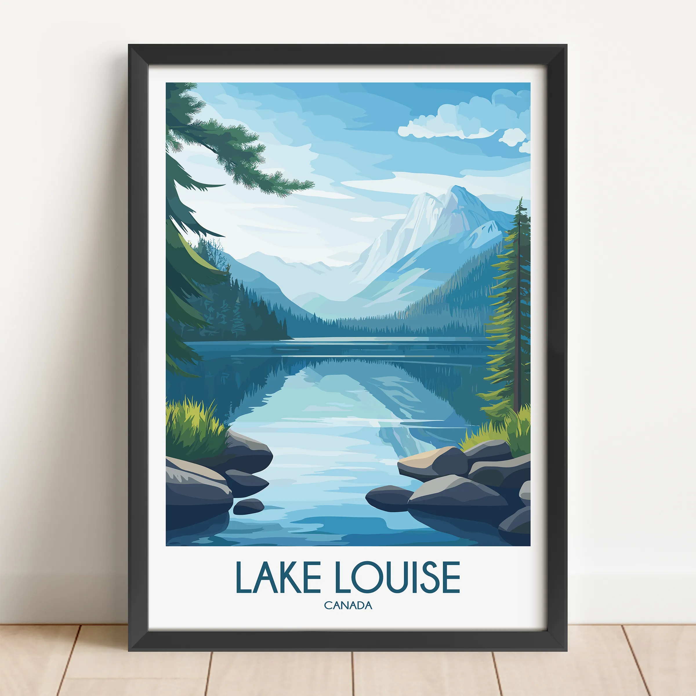 Lake Louise Home Office Decor